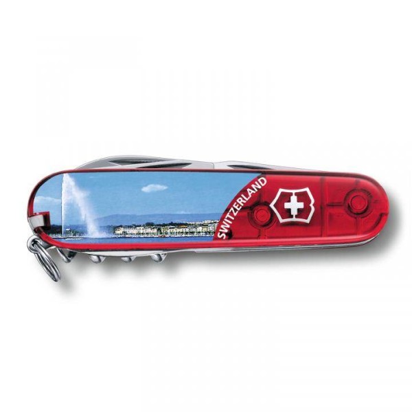 Victorinox Climber rot trans, GENEVE 1.3703.TE4