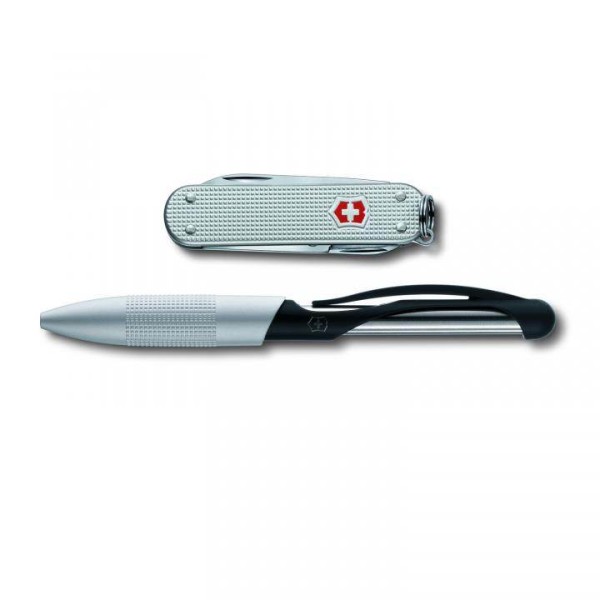 Victorinox Set Cabrio Pen mit Taschenmesser Classic Alox 4.4346.2