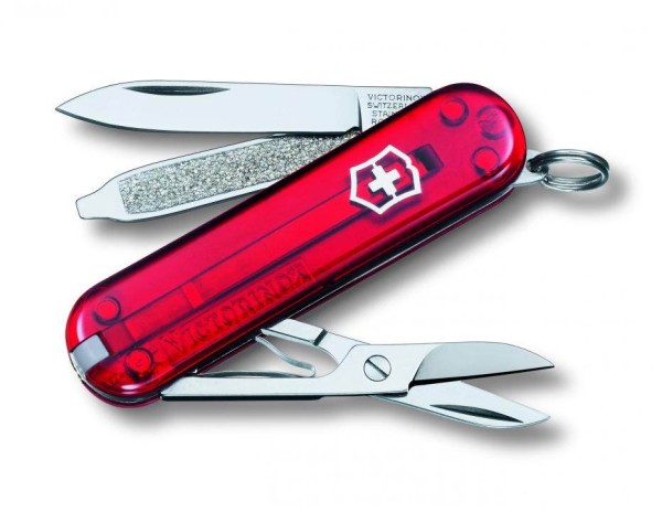 Victorinox Classic SD (rot transparent) 0.6223.T