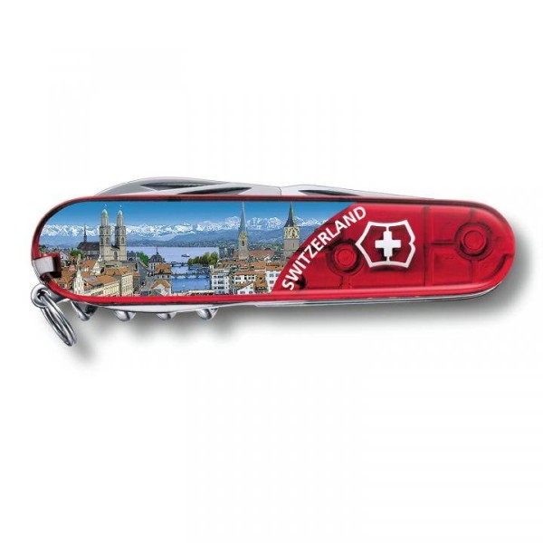Victorinox Climber rot trans, ZÜRICH 1.3703.TE5