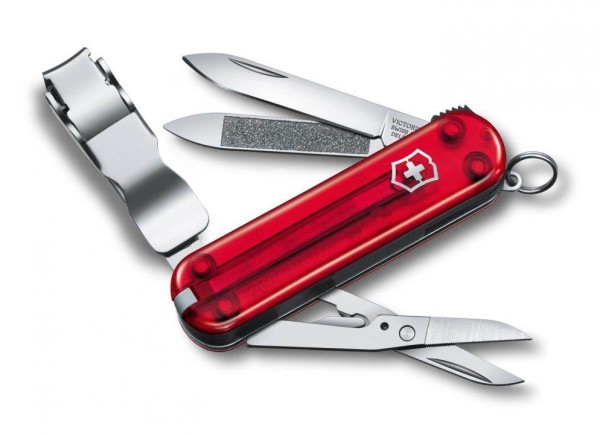 Victorinox Nail Clip 580 (rot transparent) 0.6463.T