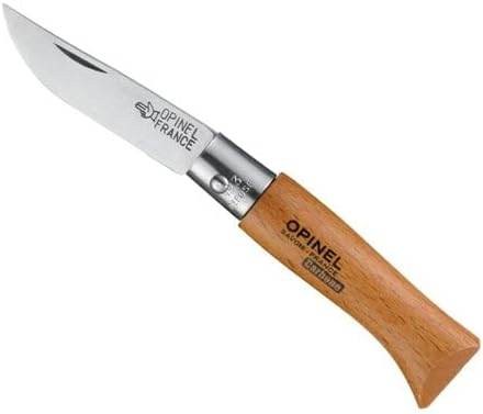 Opinel Taschenmesser No 03, Buche, Carbon